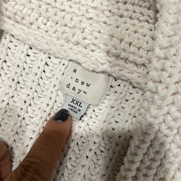 A New Day Cream Color Cable Knit Soft Open Cardigan - Picture 2 of 9